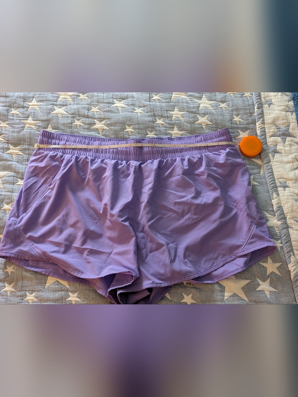 All In MOTION Lavender Running Shorts Large